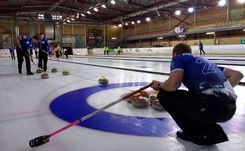 Tukumā notiek pasaules tūres posms kērlingā