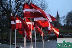 Lāčplēša dienas svinības Kandavā, Lestenē un Slampē /FOTO/