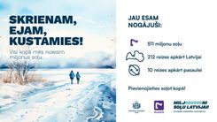 Novadniekiem vēl jāsaņemas jeb jāpiestaigā!