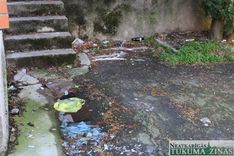 Satraukums par nekārtību aiz tirgus paviljona Tukumā