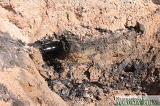 Stacijas ielā uziet naftu