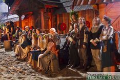 Slampē sākusies latviešu mākslas filmas «Nameja gredzens» uzņemšana /FOTO/