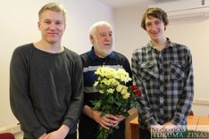 Atzinības raksts Oskaram Petersonam par sadarbību jau 25 gadus