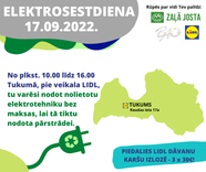 Atgādinām, ka šo sestdien, 17. septembrī, Tukumā bez maksas varēs nodot elektropreces