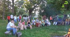 Līgošana Pastariņa muzejā /VIDEO/