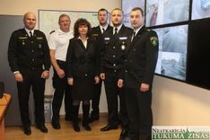 Svētkos Tukuma pašvaldības policijā sveikti darbinieki