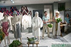 Tukuma audēju darbnīcā izstāde «Pirtīžas» /FOTO/