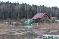 No krastiem izgājusi arī Slocenes upe