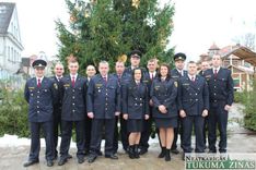 Valsts policijas svētkos sveic likumsargus Tukumā /FOTO/