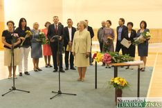 Ģimnāzijas sporta zāle atklāta 