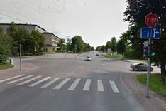 Nedarbosies luksofors pie Tukuma 2. vidusskolas