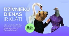 «Dzīvnieku dienas» Rīgas ZOO 11. un 12. oktobrī