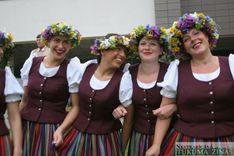 Slampē svin Līgosvētkus