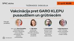 Tiešaistē stāstīs par garo klepu