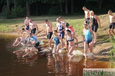 Noticis pirmais Engures novada triatlons/FOTO/
