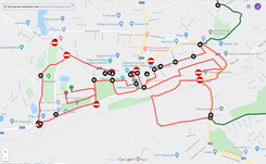 Satiksmes ierobežojumi 18. jūlijā Tukumā