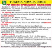 Satiksmes ierobežojumi Tukumā 21. un 22. septembrī