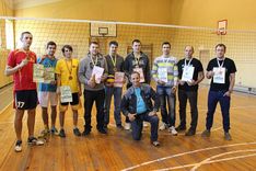 Tumē valdīja sportiskais volejbola gars