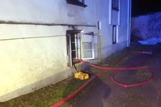 Slampes pagastā šorīt degusi siltumnīca