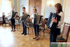 Koncertā tiekas Izjuma un Tukuma mūzikas skolu bērni