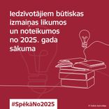 Kas jāzina par izmaiņām likumos un noteikumos 2025. gadā