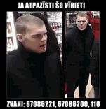 Policija meklē attēlā redzamo vīrieti