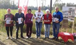 Kandavas un Tukuma orientieristi Kuldīgas novada čempionu godā