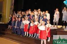 Koncertē bērnu popgrupa «Vējā»