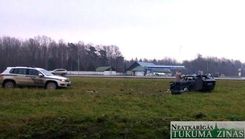 Jaunizveidotajā Jelgava-Tukums aplī avarē dzērājšoferis