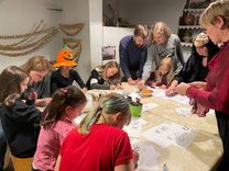 Spoku stāstu vakars Džūkstes pasaku muzejā