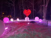 Gaismu spēles Tukuma parkā/video/