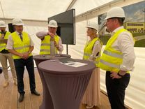 Tukumā iemūrē kapsulu topošajai rūpnīcai