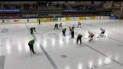 Tukuma hokeja komanda aizvada spēli pret Gruzijas komandu