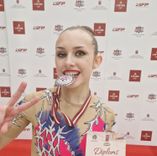 Tukuma vingrotāja Anastasija Skvorcova – starp desmit vislabākajām!