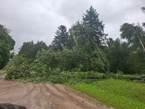 Vētras postījumi arī Tukuma novadā /VIDEO UN FOTO/