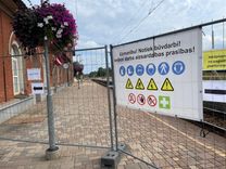 Tukuma stacijā turpinās būvdarbi