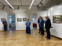 Tukumā atklāj Edgara Vintera jubilejas izstādi/FOTO un VIDEO/