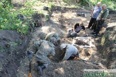 Pie Zelmeņa skolas atrod vācu karavīru apbedījumus