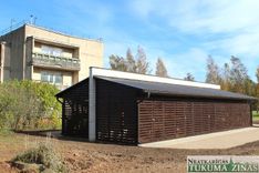 Zentenē uzceļ jaunus šķūnīšus