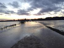 Sācies plūdu laiks. Applūdis arī ceļš uz Praviņām un Meiniķu ceļš