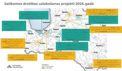 Valsts ceļu tīklā sāks būvēt  piecus gājēju un velosipēdistu ceļus, to skaitā uz Milzkalni
