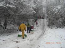 Rāvu pusē pašiem sava ziemas prieku trase