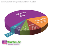 Jaunieši sāk ar vienkāršāku darbu, bet mērķtiecīgi paralēli meklē labāku