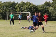 Jaunpilī atklāts atjaunotais futbola laukums /VIDEO/