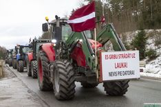 Lauksaimnieku protesta akcija Tukuma pusē
