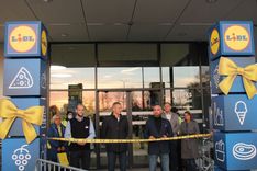 Tukumā atklāts «Lidl»/VIDEO/