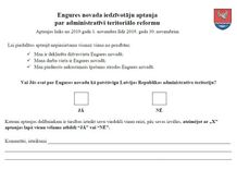 Noslēgusies Engures novada iedzīvotāju aptauja