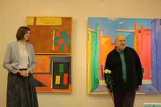 Izstādes atklāšana Tukuma Mākslas muzejā