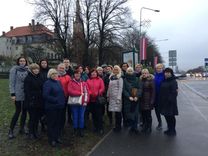 Arī Tukuma mediķi piedalās protesta akcijā Rīgā