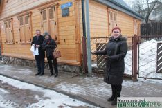 Z. A. Meierovica 130. dzimšanas dienā Tukumā atklāta piemiņas plāksne /FOTO/